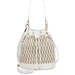 Inc Luci Drawstring Crossbody- Black